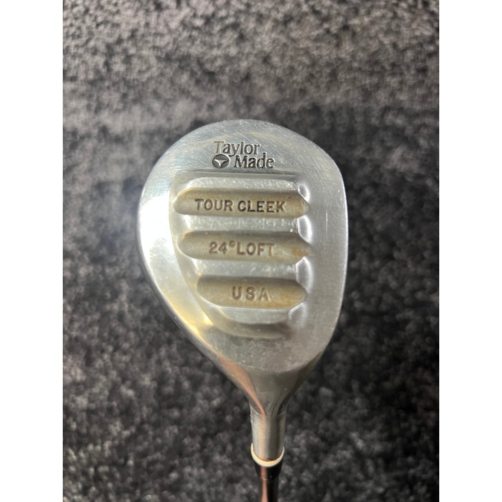 TaylorMade Tour Cleek 24° Loft Pittsburgh Persimmon Golf Club Power‎ Hit USA